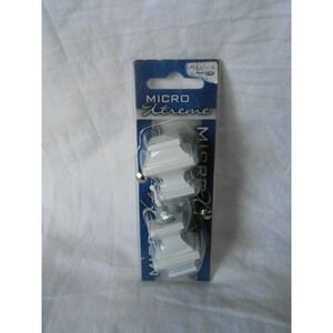 New Micro Xtreme Elite White Cabinet Pull 2 Rod Finials Holdback Arms Hardware!
